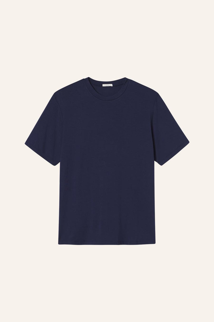 Eberjey Henry TENCEL™ Modal Short Sleeve Tee Men T-Shirt Navy | DMO9224VP