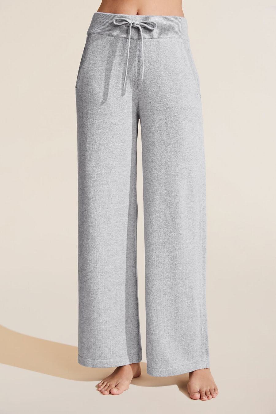 Eberjey Recycled Sweater Women Sweatpants Grey | CUY603QX